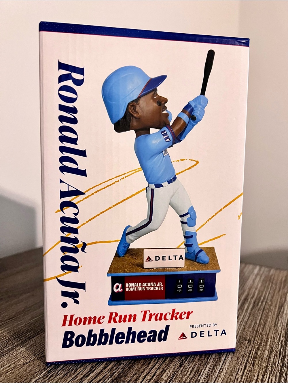 Ronald Acuña Jr. Home Run Tracker Bobblehead